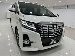 Toyota Alphard 3.50SA-C Package A 2015 White Sunroof Android Player